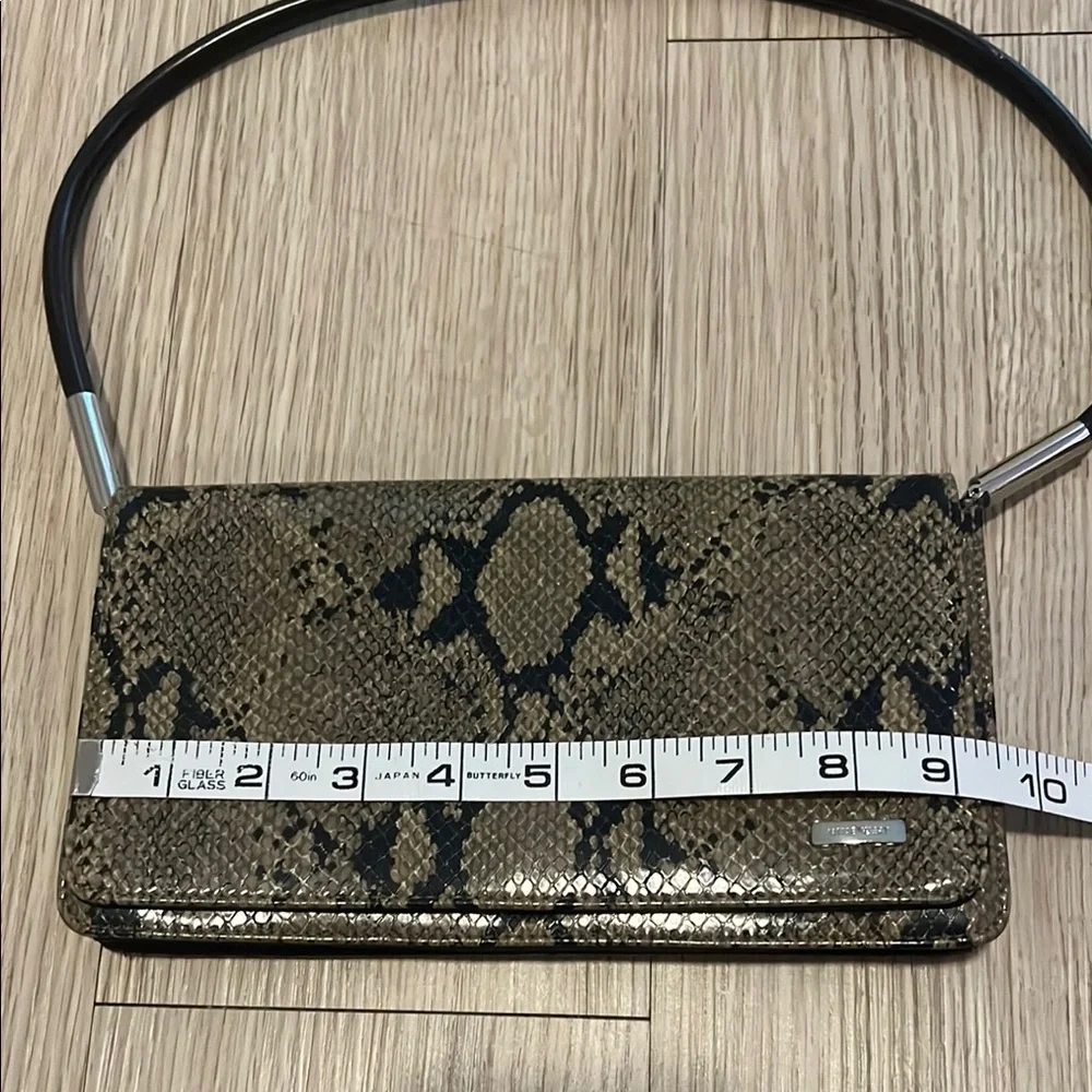 Nine West Elegant Snake Print Shoulder Bag - Picture 2 of 5